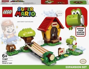 71367 LEGO® Super Mario Täiendus Mario ja Yoshi kodule цена и информация | Конструкторы и кубики | kaup24.ee