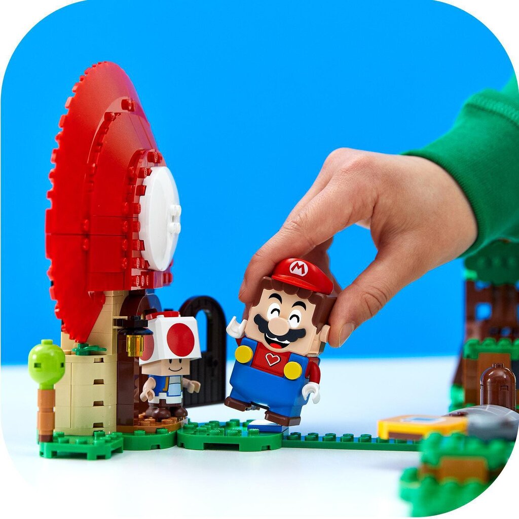 71368 LEGO® Super Mario Lisa kärnkonna aardejahile цена и информация | Klotsid ja konstruktorid | kaup24.ee