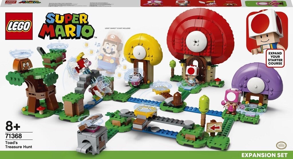 71368 LEGO® Super Mario Lisa kärnkonna aardejahile цена и информация | Klotsid ja konstruktorid | kaup24.ee