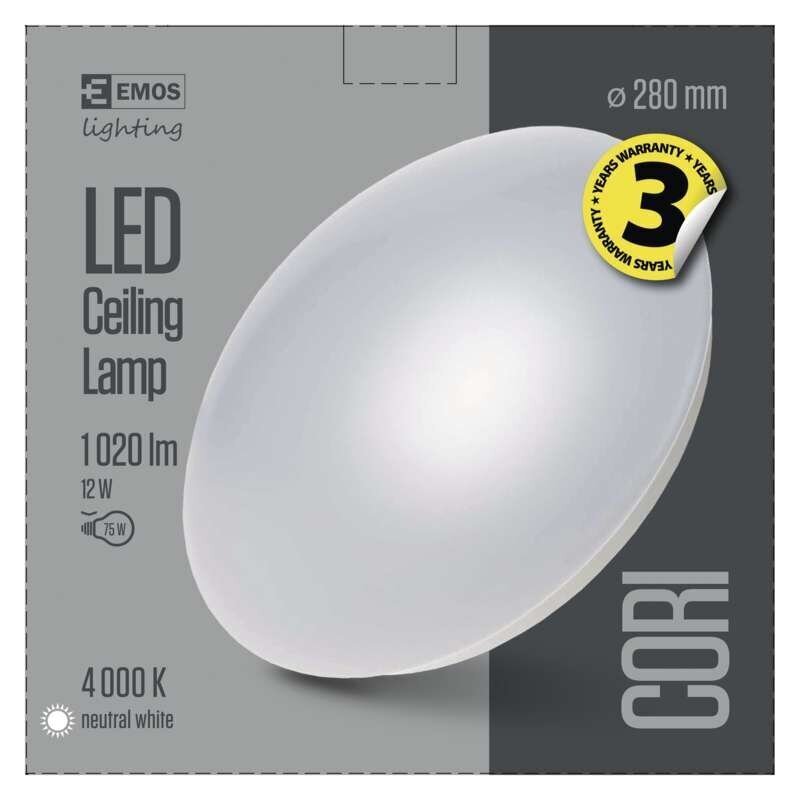 Led laevalgusti Cori R 12W/neutraalne цена и информация | Laelambid | kaup24.ee