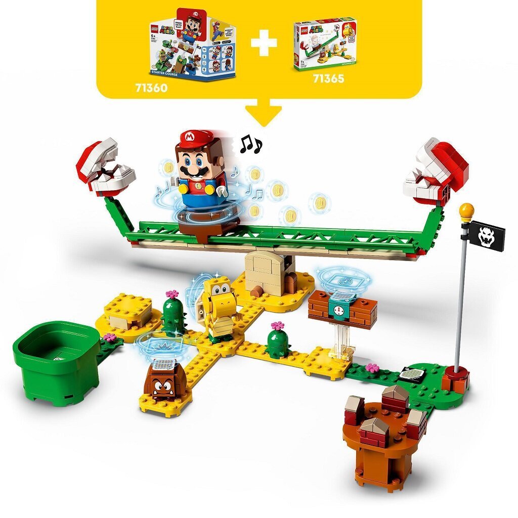 71365 LEGO® Super Mario Lisa taime piraaja liumäele hind ja info | Klotsid ja konstruktorid | kaup24.ee