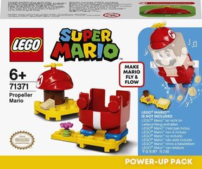 71371 LEGO® Super Mario Piloot-Mario võimenduskomplekt цена и информация | Конструкторы и кубики | kaup24.ee