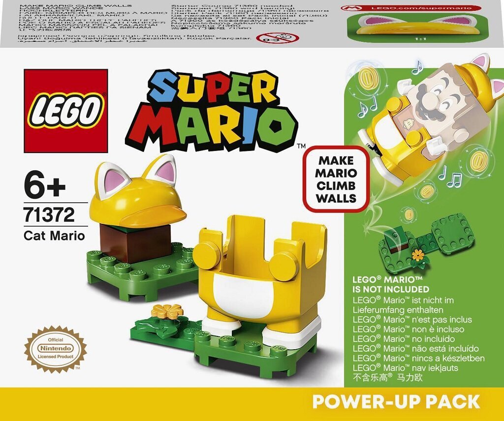 71372 LEGO® Super Mario Kass-Mario võimenduskomplekt hind ja info | Klotsid ja konstruktorid | kaup24.ee