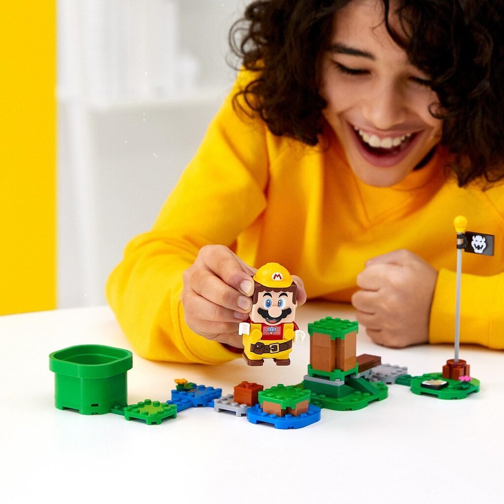 71373 LEGO® Super Mario Ehitaja-Mario võimenduskomplekt hind ja info | Klotsid ja konstruktorid | kaup24.ee