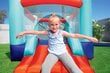 Täispuhutav batuut lastele Bestway Up, In & Over Spring n' Slide, 250x210x152 cm, sinine hind ja info | Täispuhutavad veemänguasjad ja ujumistarbed | kaup24.ee