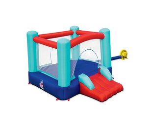 Надувной батут для детей Bestway Up, In & Over Spring n' Slide, 250x210x152 см, синий цена и информация | Надувные и пляжные товары | kaup24.ee