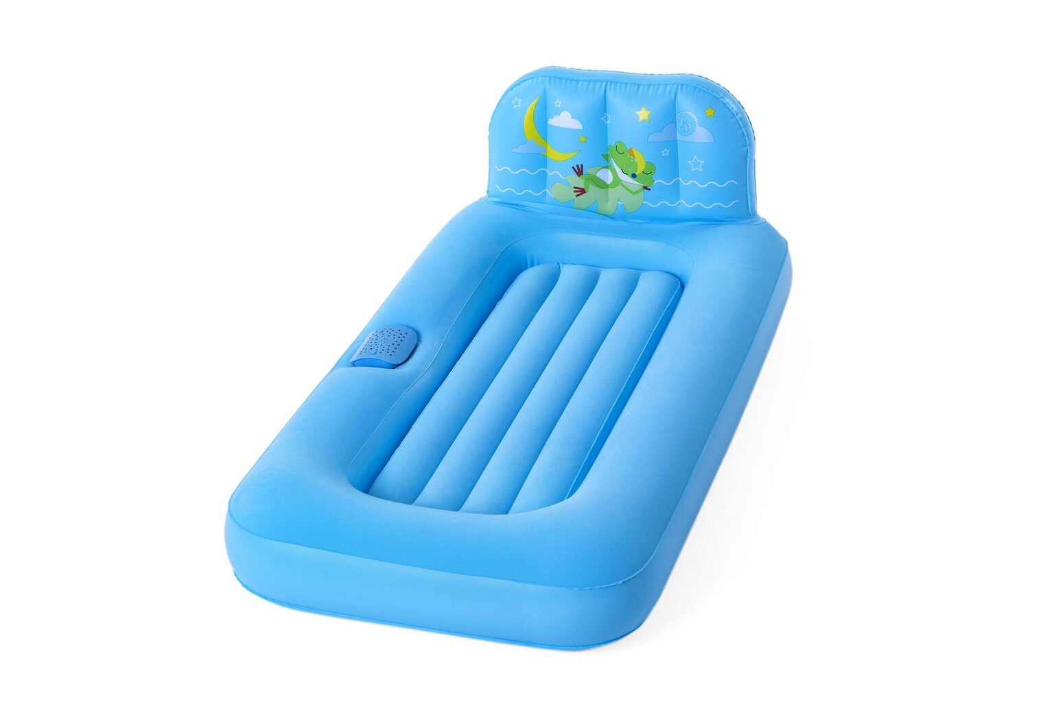 Täispuhutav madrats lastele Bestway Fisher-Price Dream Glimmers, 132x76 cm, sinine цена и информация | Täispuhutavad madratsid ja mööbel | kaup24.ee