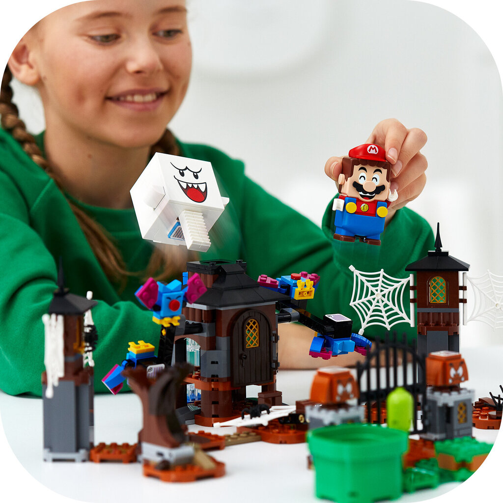 71377 LEGO® Super Mario Täiendus King Boole ja kummitushoovile цена и информация | Klotsid ja konstruktorid | kaup24.ee