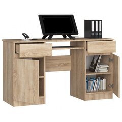 Письменный стол NORE A15, цвета дуба цена и информация | Компьютерные, письменные столы | kaup24.ee