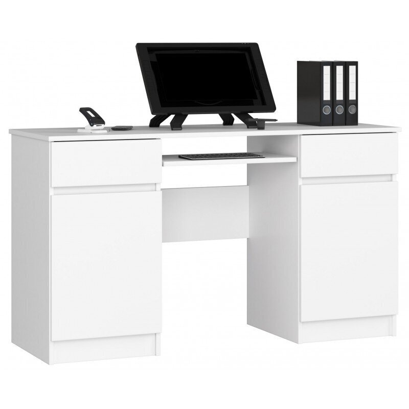 Kirjutuslaud NORE A15, valge hind ja info | Arvutilauad, kirjutuslauad | kaup24.ee
