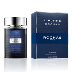 Tualettvesi Rochas L’Homme meestele EDT, 100 ml hind ja info | Meeste parfüümid | kaup24.ee