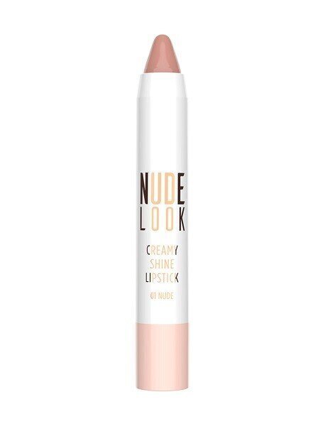 Kreemjas huulepulk Golden Rose Nude Look Creamy Shine 3,5 g, 01 Nude цена и информация | Huulepulgad, -läiked, -palsamid, vaseliin | kaup24.ee