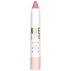 Kreemjas huulepulk Golden Rose Nude Look Creamy Shine 3,5 g, 02 Pink Rose hind ja info | Huulepulgad, -läiked, -palsamid, vaseliin | kaup24.ee