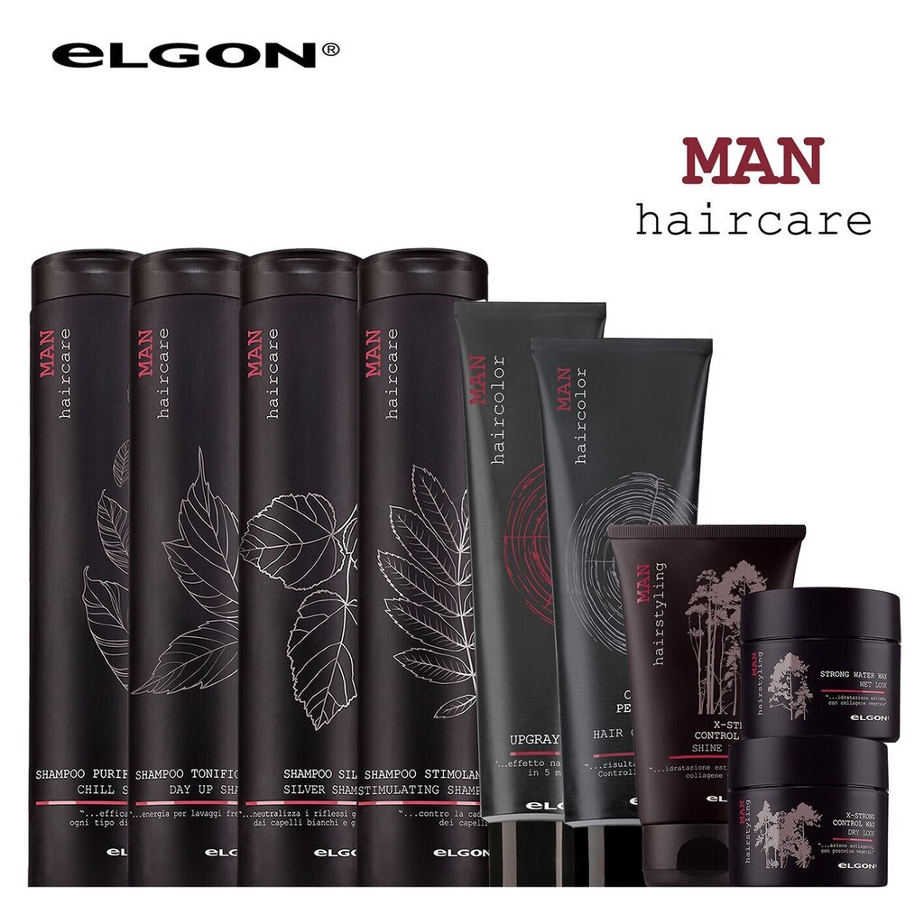 Geel juuksevärv meestele Elgon Man Upgray Nr. 5 80 ml, helepruun hind ja info | Juuksevärvid | kaup24.ee