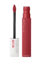 Maybelline Super Stay Matte Liquid Lipstick 170 Initiator цена и информация | Помады, бальзамы, блеск для губ | kaup24.ee