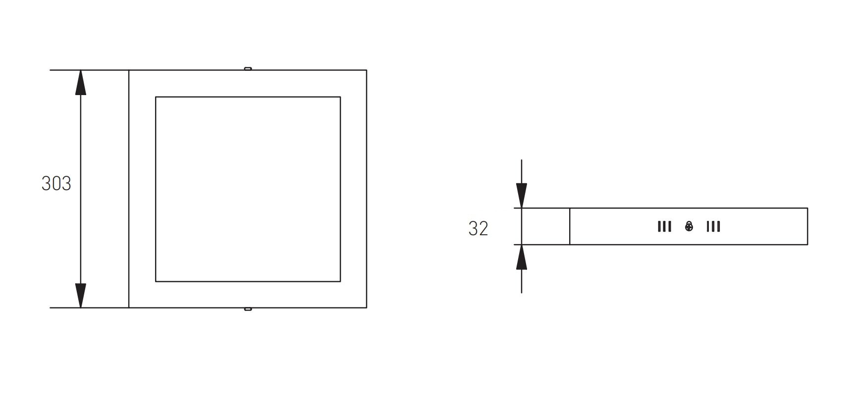 Pinnapealne LED paneel GTV MATIS PLUS 24W/3000K цена и информация | Süvistatavad ja LED valgustid | kaup24.ee