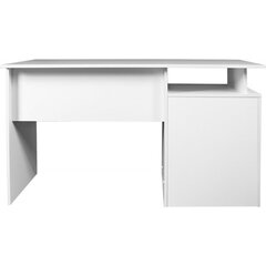 Письменный стол NORE CLP, белый/коричневый цена и информация | Компьютерные, письменные столы | kaup24.ee