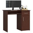 Письменный стол NORE Pin, темно-коричневый