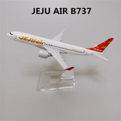 16 cm Korea Air Korean Asiana Airlines A380 Airbus 380 Airways metallisulam s 1:400 mõõtkavaga survevalu lennuk mudellennuk hind ja info | Mudelautode kollektsioneerimine | kaup24.ee