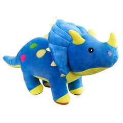 (sinine100CM)1tk 100CM Creative Big Plush Pehme Triceratops Stegosaurus Palus mänguasi Dinosauruse nukk täidisega mänguasi Lastele Dinosaurused Mänguasi Sünnipäevakingitused цена и информация | Мягкие игрушки | kaup24.ee