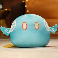 (tuul35 cm kätesoojendaja) Mäng Genshin Impact Plush padi kätesoojendajaga Dolls Slime Plushie Mänguasjad Täidisega pehme padi lastele täiskasvanutele kingitused цена и информация | Мягкие игрушки | kaup24.ee