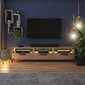 TV laud Selsey Rikke LED valgustusega, pruun hind ja info | TV alused | kaup24.ee