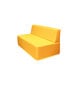 Diivan Wood Garden Torino 120 Premium, kollane hind ja info | Lastetoa kott-toolid, tugitoolid ja tumbad | kaup24.ee