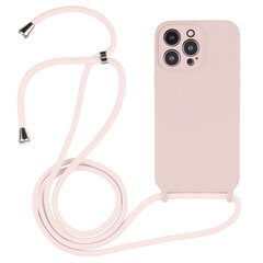 Sand Pink Liquid Silicone Case Ühildub Iphone 14 Pro-Ga hind ja info | Telefoni kaaned, ümbrised | kaup24.ee