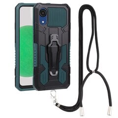 Green Lanyard Pc + Tpu Ümbris, Mis Ühildub Samsung Galaxy A03 Core'iga hind ja info | Telefoni kaaned, ümbrised | kaup24.ee