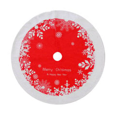 Merry Christmas Tree Seelik Snowflake Ornament Vaip Põrandamatt Aluskatte Decor hind ja info | Vaibad | kaup24.ee