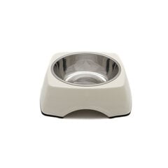 Pet Inn kauss Melamina Bowl S, kandiline, valge цена и информация | Миски, ящики для корма | kaup24.ee