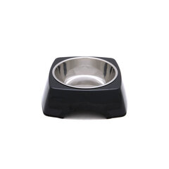 Pet Inn kauss Melamina Bowl S, kandiline, must цена и информация | Миски, ящики для корма | kaup24.ee