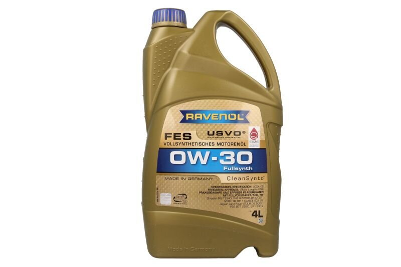 Mootoriõli Ravenol FES SAE 0W30, 4L hind ja info | Mootoriõlid | kaup24.ee