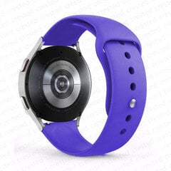 (Galaxy kella 46mm Purple)rihm Samsung Galaxy kellale 4/4 Classic/5/5 pro/3/46mm/42mm/Active 2 Gear S3 Silikoonkäevõru Huawei GT 2/pro rihm|Kellarihmad| цена и информация | Аксессуары для смарт-часов и браслетов | kaup24.ee