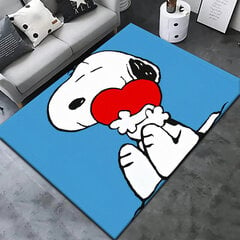 (9-40x60 cm (15x23 tolli)) Snoopy HD elav multikas, suurel pinnal trükitud vaip, vannituba, elutoa sisustus, diivan, lauavaip. piknik, telkimine, õues, uksematt. hind ja info | Vaibad | kaup24.ee