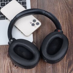 INF kõrvapadjad Sony MDR-1000X WH-1000XM2 jaoks 1 paar must цена и информация | Аксессуары для наушников | kaup24.ee