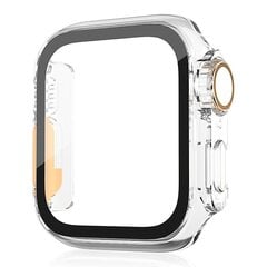 Чехол для часов Apple Watch Series 6/5/4/SE/SE (2022) 44 мм Водонепроницаемый чехол для часов из ПК с экраном цена и информация | Чехлы для телефонов | kaup24.ee