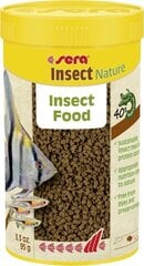 Корм для рыб Sera Insect Nature, 250 мл цена и информация | Корм для живой рыбы | kaup24.ee