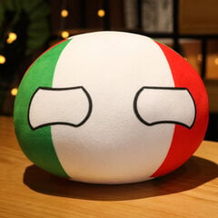 (Itaalia10cm)Polandball Palli nukk Countryball NSVL USA PRANTSUSMAA VENEMAA UK JAAPAN SAKSAMAA CANANDA ITAALIA Täidisega kantripalli mänguasi plüüsist ripats цена и информация | Мягкие игрушки | kaup24.ee