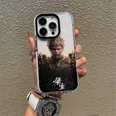 iPhone 14 Pro Max ümbrisele Wukong China Game Pattern TPU läbipaistev telefonikate – must hind ja info | Telefoni kaaned, ümbrised | kaup24.ee