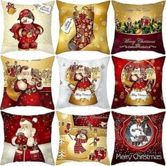 Cover God Jõulukaunistused Kodu jaoks Jõuluvana Padjapüür Head uut aastat Kaunistused Navidad Decorations 1 цена и информация | Рождественские украшения | kaup24.ee