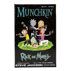 Rick Card Game Adult Swim Munchkin lauamäng Litsentsitud kaubad Munchkini mäng Steve'ilt цена и информация | Настольные игры, головоломки | kaup24.ee