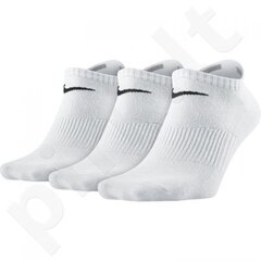 Nike madalad sokid 3pk, valge цена и информация | Мужские носки | kaup24.ee