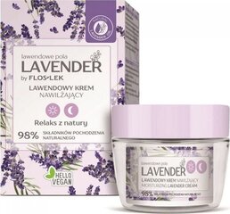 Niisutav kreem päevaks ja ööks lavendliga Floslek Lavender, 50ml hind ja info | Näokreemid | kaup24.ee