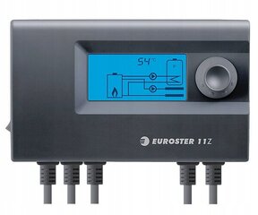 Euroster 11Z keskkütte- ja soojaveepumba kontroller koos anti-stopi ja LCD-ekraaniga hind ja info | Tarvikud kaminatele ja ahjudele | kaup24.ee