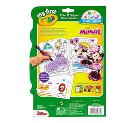 Värvimisraamat kleepsudega Crayola Minnie hind ja info | Värviraamatud | kaup24.ee