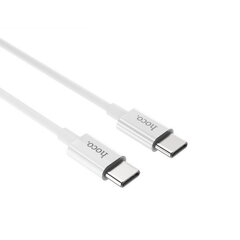 USB kaabel Hoco X23 Type-C, 1.0m, valge hind ja info | Mobiiltelefonide kaablid | kaup24.ee