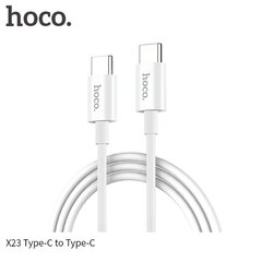 HOCO X23 USB TYPE-C / USB TYPE-C КАБЕЛЬ 1M цена и информация | Кабели для телефонов | kaup24.ee