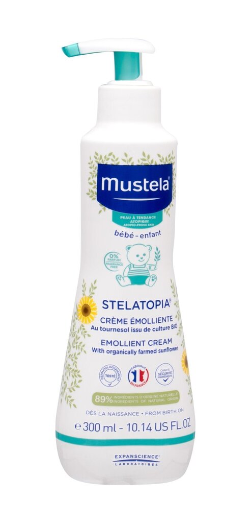 Toitev ihupiim Mustela Stelatopia Emollient, 300 ml hind ja info | Laste ja ema kosmeetika | kaup24.ee