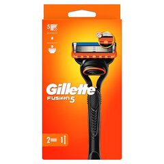 Žilett Gillette Fusion цена и информация | Косметика и средства для бритья | kaup24.ee